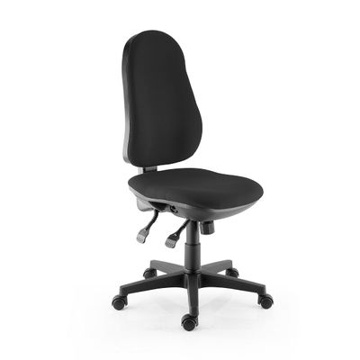 3660916039043-Fauteuil de bureau LIBRA - accoudoirs en option - noir-P_79356690_2-1