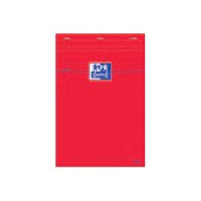 3020120815428-Oxford - Pack de 5 Blocs notes - A5 - 160 pages - petits carreaux - rouge-P_79360643_1-0