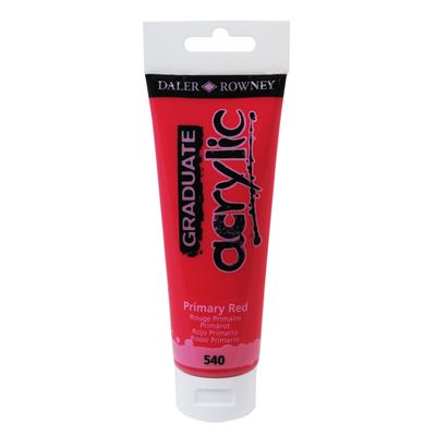 5011386062655-Daler-Rowney Graduate - Peinture acrylique - 120 ml - rouge primaire-P_79365335_1-0