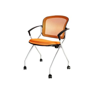 3760185023986-OfficePro SPACEMESH - Fauteuil - accoudoirs - orange-P_79375473_2-1