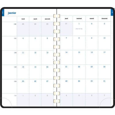 3660942124348-Agenda de poche spiralé Flora Lady 16S - 1 semaine sur 2 pages - 9 x 16 cm - disponible dans dif-P_79398238_10-5