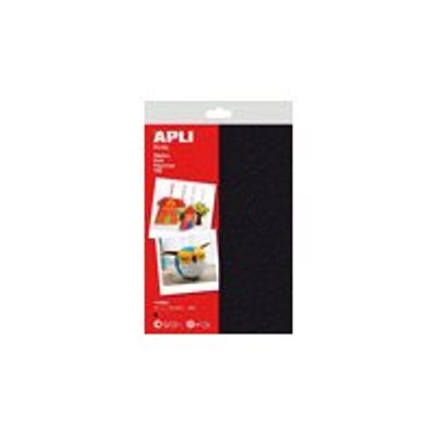8410782135807-APLI kids - 10 feuilles feutrines - A4 (21 x 29,7 cm) - 10 feuilles - noir -P_79398872_1-0