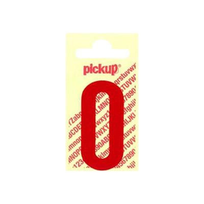 8711234223302-Pickup - Étiquette autocollante - 90 mm - Chiffre 0 - rouge brillant-P_79413036_1-0