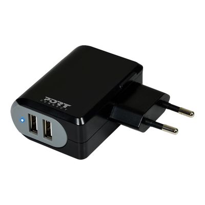 3567049000233-PORT Connect - Pack Accessoires chargeur secteur 2xUSB + chargeur voiture 2xUSB + câble li-P_79415437_2-4