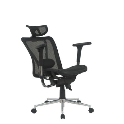 3397704812969-Fauteuil de bureau UPSILON - accoudoirs réglables - appuie-tête réglable - noir-P_79419621_5-3
