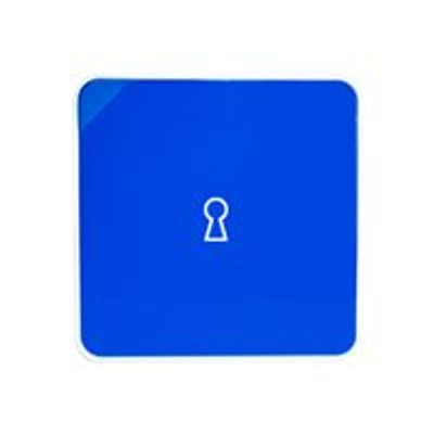 3660141947748-Armoire murale à clés multiBox "Key holder" - Motif serrure - bleu-P_79420011_1-0