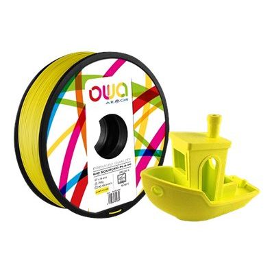 3112539351632-OWA - Filament 3D PLA-Hi - jaune - Ø 175 mm - 750g-P_79423612_1-0