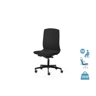 2012349447871-Fauteuil de bureau FLEXA - accoudoirs et appui-tête en option - noir-P_79439478_1-0