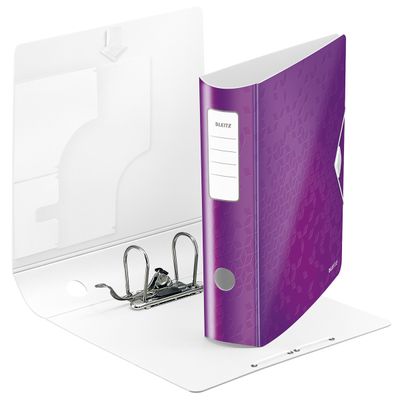 4002432105366-WOW - Classeur à levier 180° - Dos 60 mm - A4 - violet-P_79440653_2-1