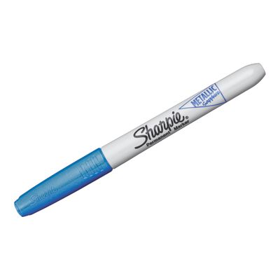 3026980671068-Sharpie Metallic - Marqueur permanent - pointe fine - bleu saphir-P_79442119_2-1