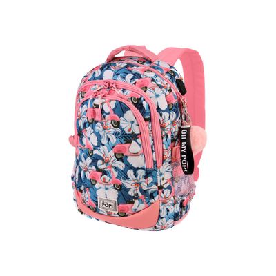 8435376391278-Oh My Pop! HS Pink Scooter - Sac à dos running 3 compartiments-P_79444586_1-0