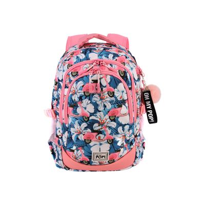 8435376391278-Oh My Pop! HS Pink Scooter - Sac à dos running 3 compartiments-P_79444586_2-1