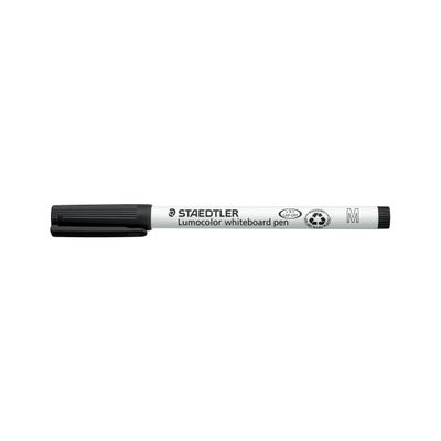 4007817301593-STAEDTLER LUMOCOLOR 301 - Marqueur feutre effaçable - pointe ogive - noir--1