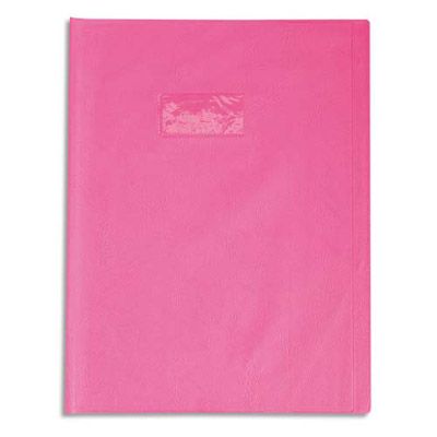 Protège-Cahier HERMA A4 PP Rose - Couverture Avec Étiquette Description