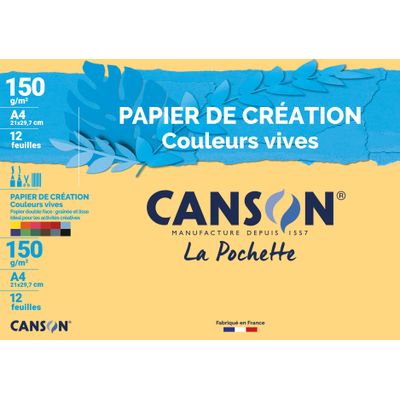 Pochette canson couleur vives 21x29 7 store
