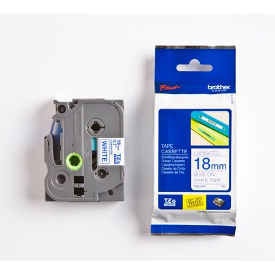 4977766052016-Brother TZe243 - Ruban d'étiquettes auto-adhésives - 1 rouleau (18 mm x 8 m) - fond blanc écriture b--1