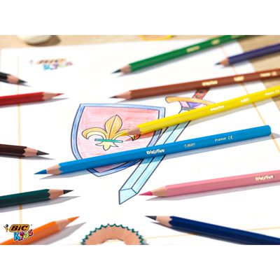 3270220076421-BIC Kids ecolutions Evolution - 24 Crayons de couleur--4