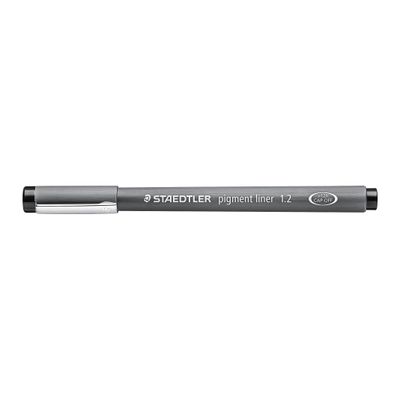 4007817013007-STAEDTLER pigment liner - Feutre fin - 1.2 mm - noir--0