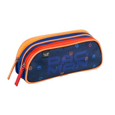 Pac man Trousse 2 compartiments 2 modeles disponibles Quo Vadis Pas Cher Bureau Vallee