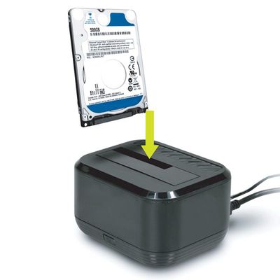 3567049000400-Port Connect - Station d'acceuil pour disque dur 2,5'' & 3,5'' - noir--4