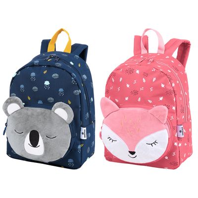Petit sac a dos Maternelle 30 cm 1 compartiment 2 decors au choix Oberthur Pas Cher Bureau Vallee