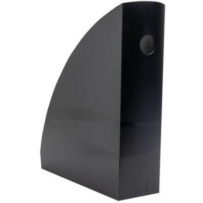 9002493116412-Exacompta Mag-Cube - Porte-revues noir--0