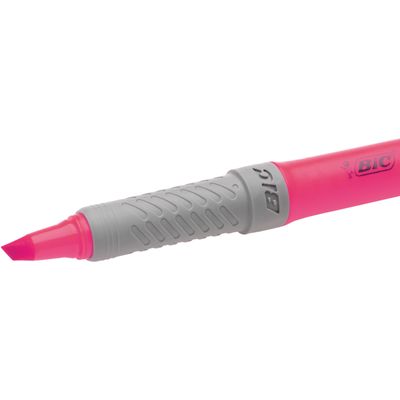 0070330331006-BIC Marking Highlighter Grip - Surligneur - rose--1