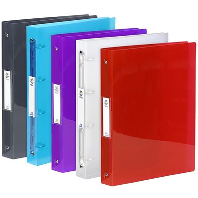 3135250613407-Viquel Propyglass - Classeur à anneaux - Dos 40 mm - A4 Maxi - pour 225 feuilles - transparent--1
