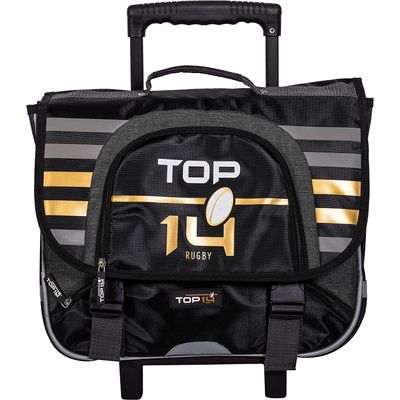 Top 14 Cartable a roulettes 41 cm 2 compartiments Kid Abord Pas Cher Bureau Vallee