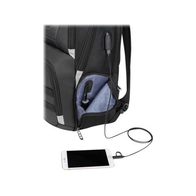Targus Drifter Sac a dos pour ordinateur portable 17 3 noir Pas Cher Bureau Vallee