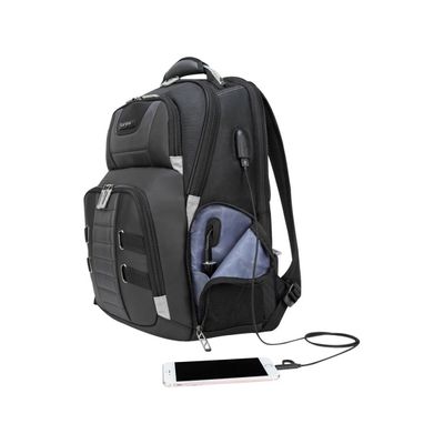 Targus Drifter Sac a dos pour ordinateur portable 17 3 noir Pas Cher Bureau Vallee