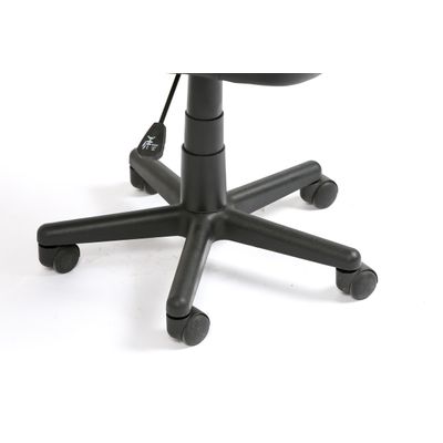 3701338800658-Fauteuil gamer FORMULE 1 - accoudoirs fixes - noir et jaune--8