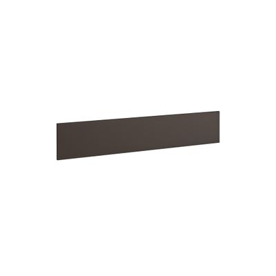 3483600933409-Voile de fond pour bureau MAMBO L160 cm - L130 x H25 cm - Chocolat--0