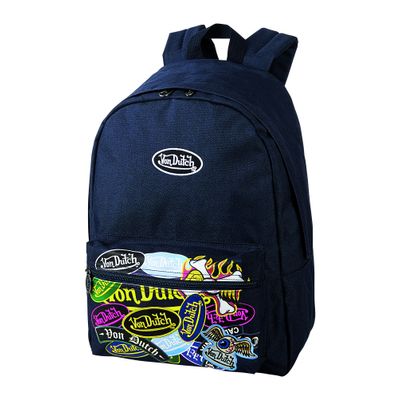 Von Dutch Boy Sac a dos 43 cm 1 compartiment 2 decors assortis Oberthur Pas Cher Bureau Vallee