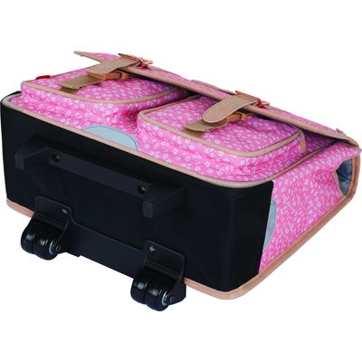 Kickers Premium Girl Cartable a roulettes 38 cm 2 compartiments Oberthur Pas Cher Bureau Vallee