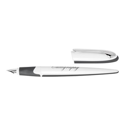 4014421100139-ONLINE AIR Best Writer - Stylo plume - Encrier - Blanc-Angle gauche-0