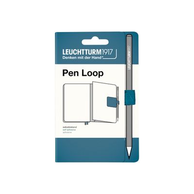 4004117588242-Leuchtturm1917 - Pen loop passant pour stylo autoadhésif - bleu acier-Avant-0