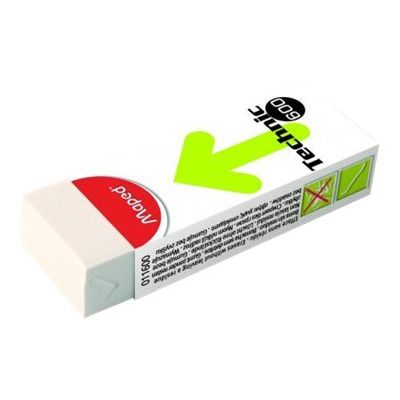 2012349515891-Maped - Pack de 20 gommes fourreau Technic 600-Angle gauche-0