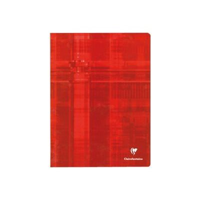 3329680633610-Clairefontaine - Cahier 24 x 32 cm - 96 pages - grands carreaux (Seyes) - disponible dans différe-Avant-2