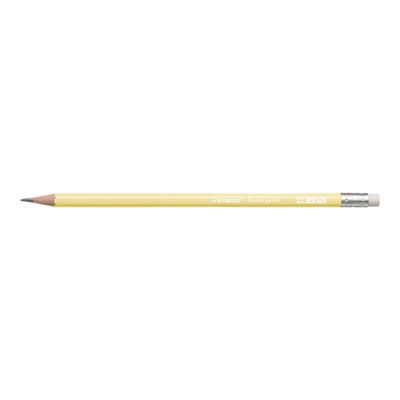 4006381522694-STABILO Swano Pastel - Pack de 12 crayons à papier - HB-Angle gauche-0