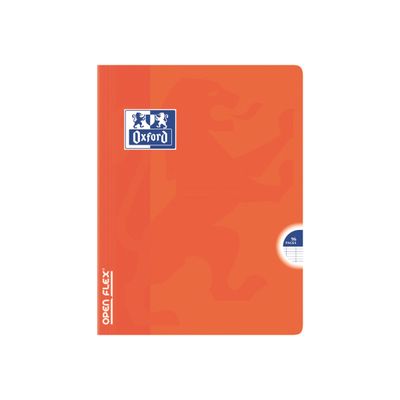 3020122878032-Oxford Openflex - Cahier polypro 17 x 22 cm - 96 pages - grands carreaux (seyès) - disponible dans-Avant-1