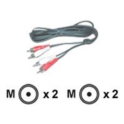 3700224734992-MCL Samar - câble audio/stéréo 2 prises RCA (M)/(M) - 2.5 m-Image du produit-0