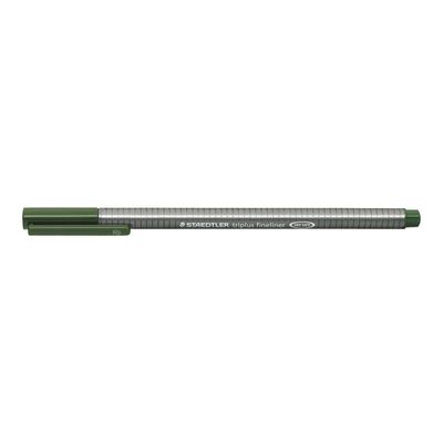 4007817331149-STAEDTLER triplus 334 - Feutre fin - 0.3 mm - vert sapin-Angle gauche-0