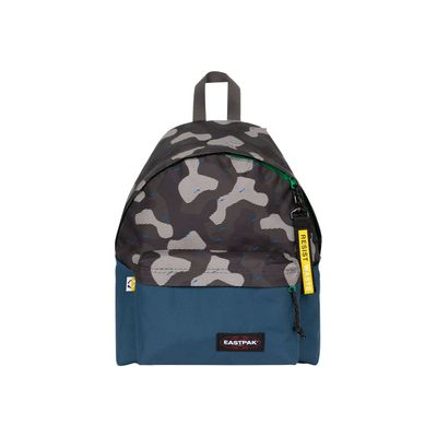 EASTPAK Padded Pak R Resist Waste Sac a dos 1 compartiment bleu et camouflage Pas Cher La Reunion Bureau Vallee