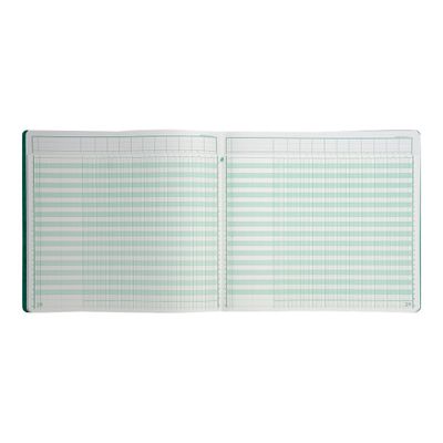 3130632161101-Exacompta - Piqûre tête paresseuse - 11 colonnes par page - 27 x 32 cm-Avant-3