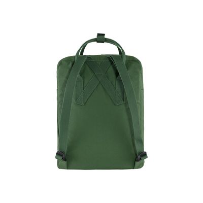 Fjallraven Kanken Sac a dos 1 compartiment vert fonce Pas Cher Bureau Vallee