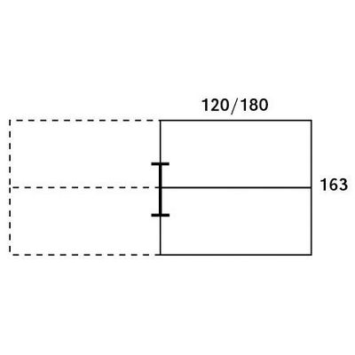 0404000122265-Bureau Bench IRIS - L140 cm - Plan suivant - Pieds blanc - plateau imitation Erable--4