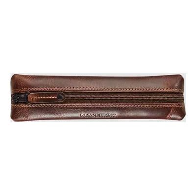 5413082194171-Maverick The Original - Trousse - flat - cuir de vachette pleine fleur tanné végétal - brun-Front-1