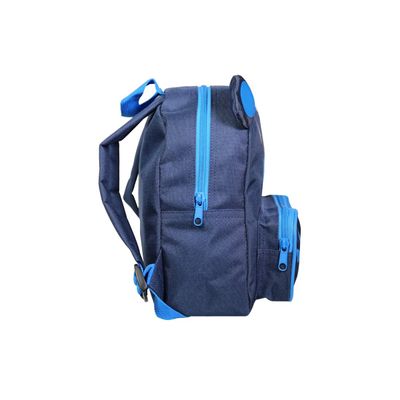 3666311016290-Bagtrotter Kids - Sac à dos - 26 cm - bleu - bleu - ours en peluche-Left side-0