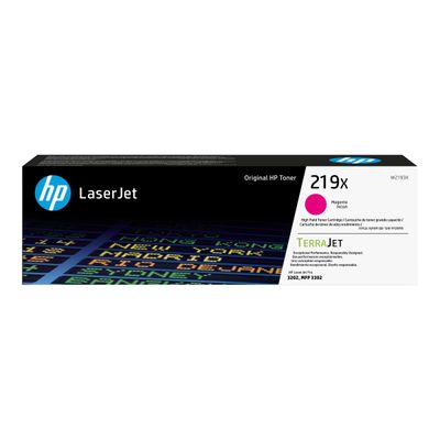 0195161016332-HP 219X - magenta - cartouche laser originale-Front-8